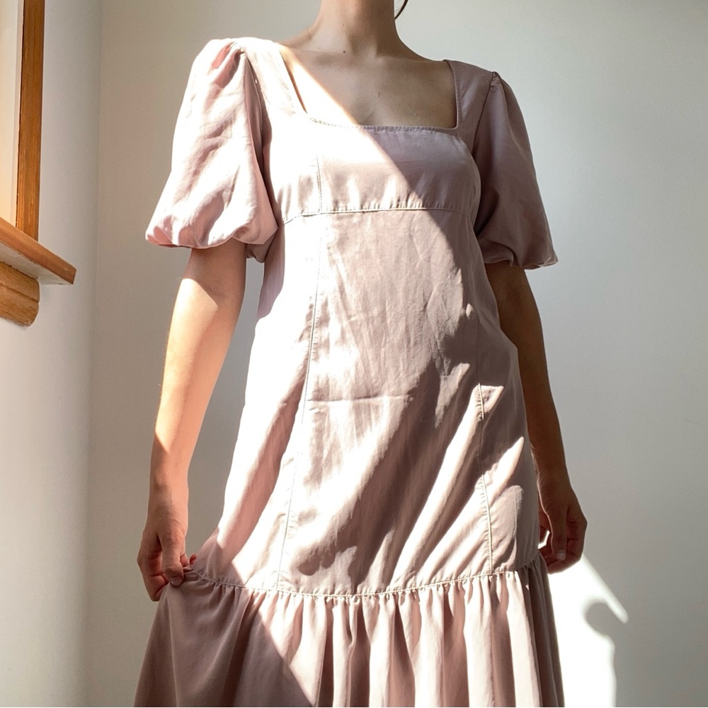 Free People // rose coloured dress - Picture 3 of 7
